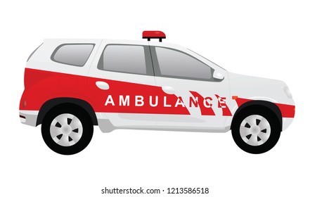 Ambulance. vector illustration