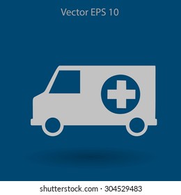 Ambulance vector illustration