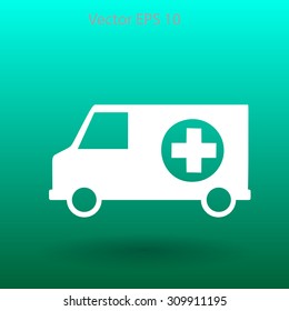 Ambulance vector illustration