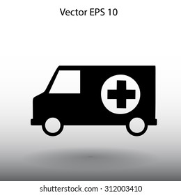Ambulance vector illustration