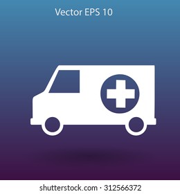 Ambulance vector illustration