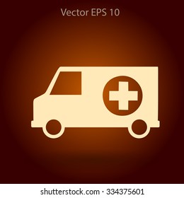 Ambulance vector illustration