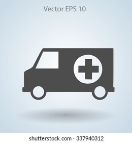 Ambulance vector illustration