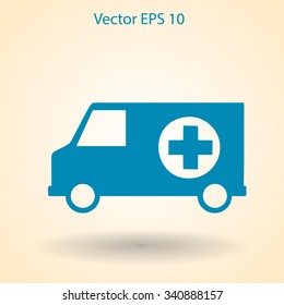 Ambulance vector illustration