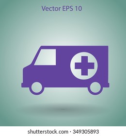 Ambulance vector illustration