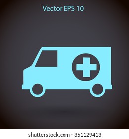 Ambulance vector illustration