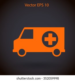 Ambulance vector illustration