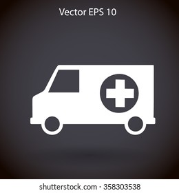 Ambulance vector illustration