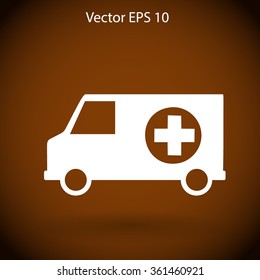 Ambulance vector illustration
