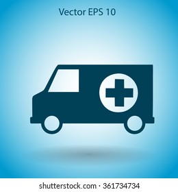 Ambulance vector illustration