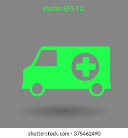 Ambulance vector illustration