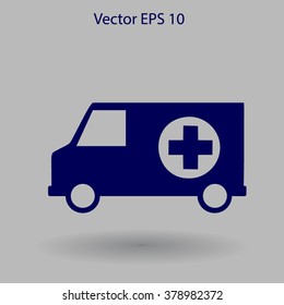 Ambulance vector illustration