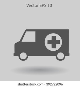 Ambulance vector illustration