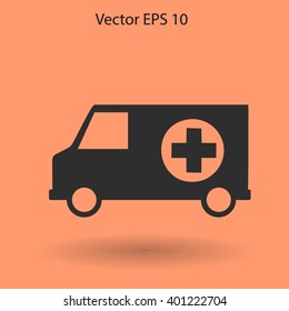 Ambulance vector illustration