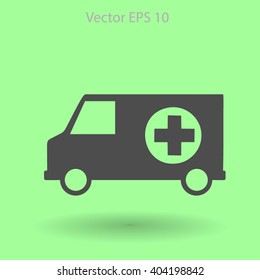 Ambulance vector illustration