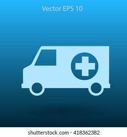 Ambulance vector illustration