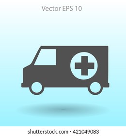 Ambulance vector illustration