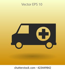 Ambulance vector illustration
