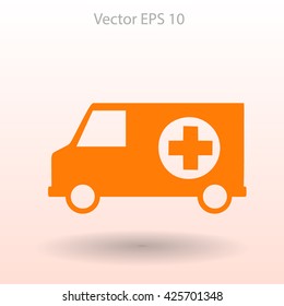 Ambulance vector illustration