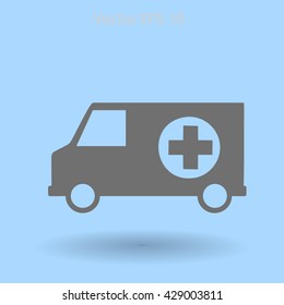 Ambulance vector illustration