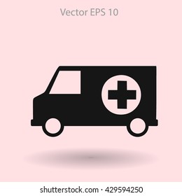 Ambulance vector illustration