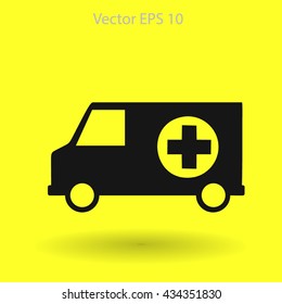 Ambulance vector illustration