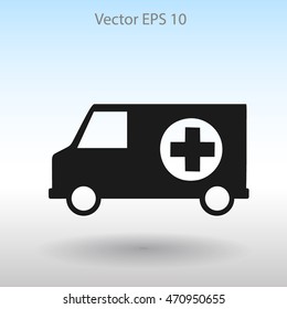 Ambulance vector illustration