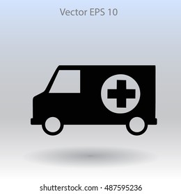 Ambulance vector illustration