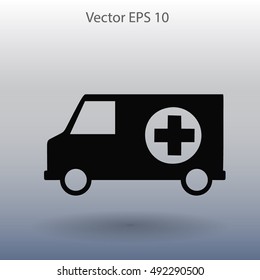 Ambulance vector illustration