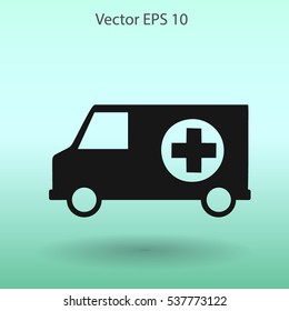 Ambulance vector illustration