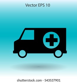 Ambulance vector illustration