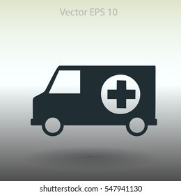 Ambulance vector illustration