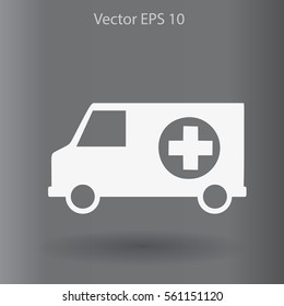 Ambulance vector illustration