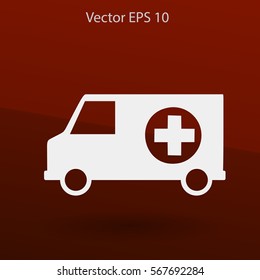 Ambulance vector illustration