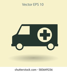 Ambulance vector illustration