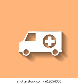 Ambulance vector illustration