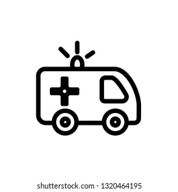 Ambulance vector symbol icon