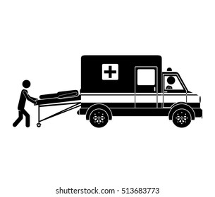 ambulance vehicle icon