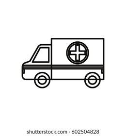 ambulance vehicle icon