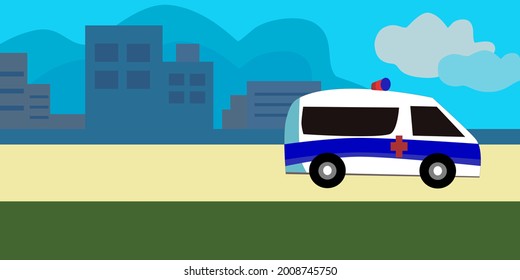 Ambulances are on duty to pick up patients every day.