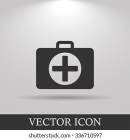 ambulanse icon - Vector icon. Flat design style eps 10