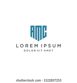 AMC Logo Monogram Icon Vector Symbol Template
