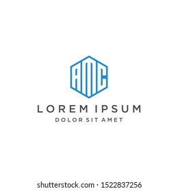 AMC Logo Monogram Icon Vector Symbol Template