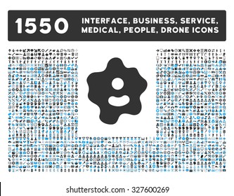 Ameba and other web interface, business tools, people poses, medical service vector icons. Style is flat symbols, bicolored, rounded angles, white background.