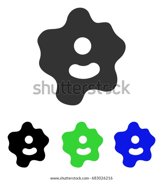 Ameba Vector Icon Illustration Style Flat Stock Vector Royalty Free