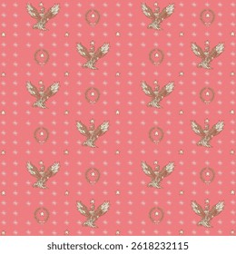 America American Patriot Eagle phoenix Star Burst Pattern wallpaper