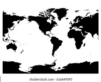 5,198 World map america center Images, Stock Photos & Vectors ...