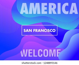 America city wallpaper. vector chicago, las vegas, phidelphia, san francisco, san diego, phoenix, los angeles, san antonio, houston, new york