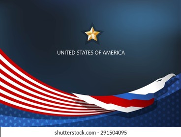 America Eagle Vector