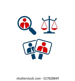 America Election Logo Template